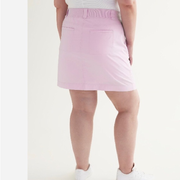 Penn 5X Cotton Cargo Skort with Rib Waistband Pastel Lilac Size 28 Golf Sport - Picture 7 of 10